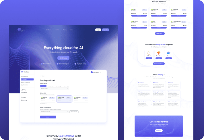 deepcloud showcase